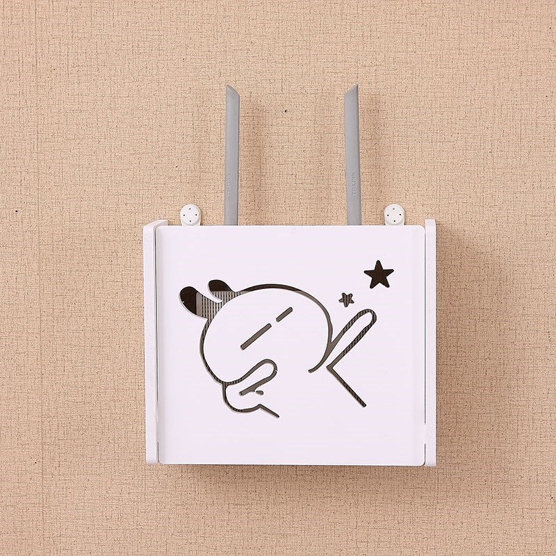 Miljövänliga Hängande Förvaringsboxar för Wifi-Routrar – Smart och Stilren Lagring