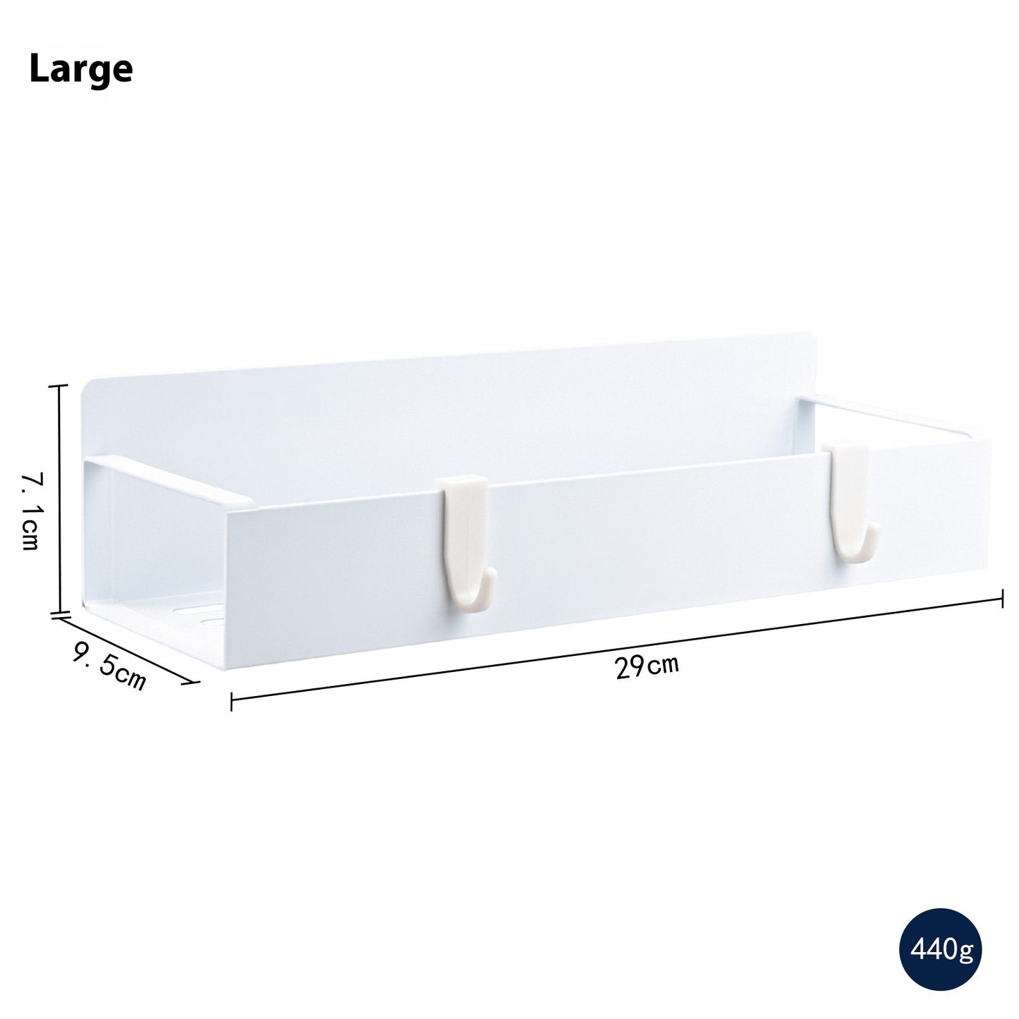 Magnetisk Förvaringshylla för Kylskåp: Väggmonterad Kryddorganisatör