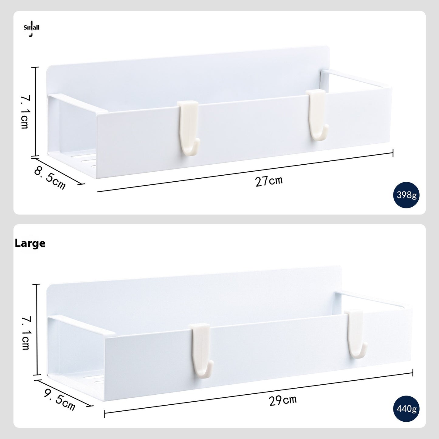 Magnetisk Förvaringshylla för Kylskåp: Väggmonterad Kryddorganisatör