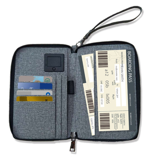 Elegant Affärsportfölj med Integrerad Trådlös Laddning