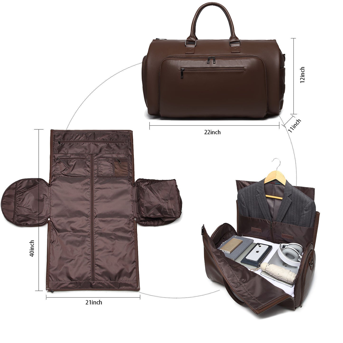 Resväska i Polyuretan med Universal Design