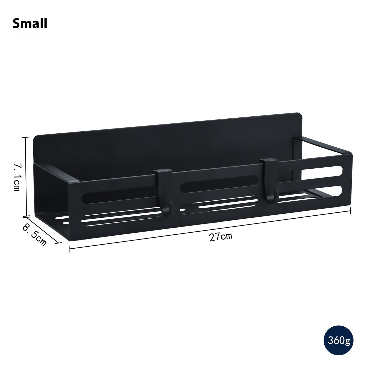 Magnetisk Förvaringshylla för Kylskåp: Väggmonterad Kryddorganisatör