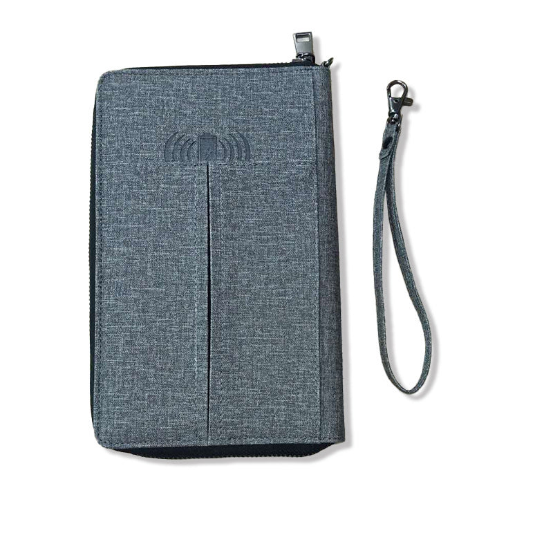 Elegant Affärsportfölj med Integrerad Trådlös Laddning