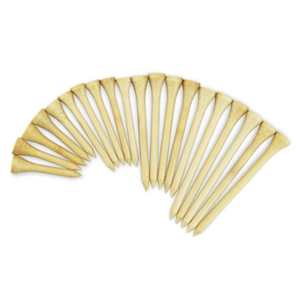 100 st Bamboo Golfpeg