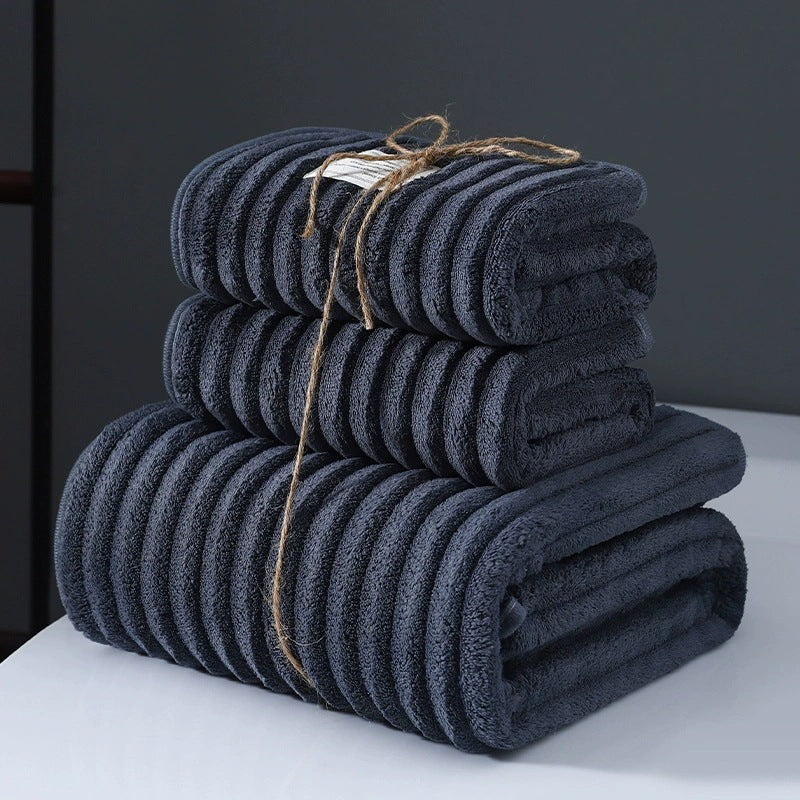 Sumpefin &B mjuk  Korallfleece Handdukar