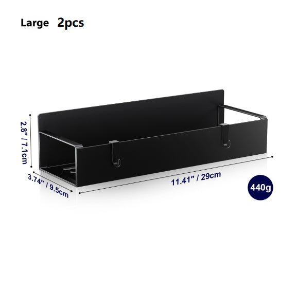 Magnetisk Förvaringshylla för Kylskåp: Väggmonterad Kryddorganisatör