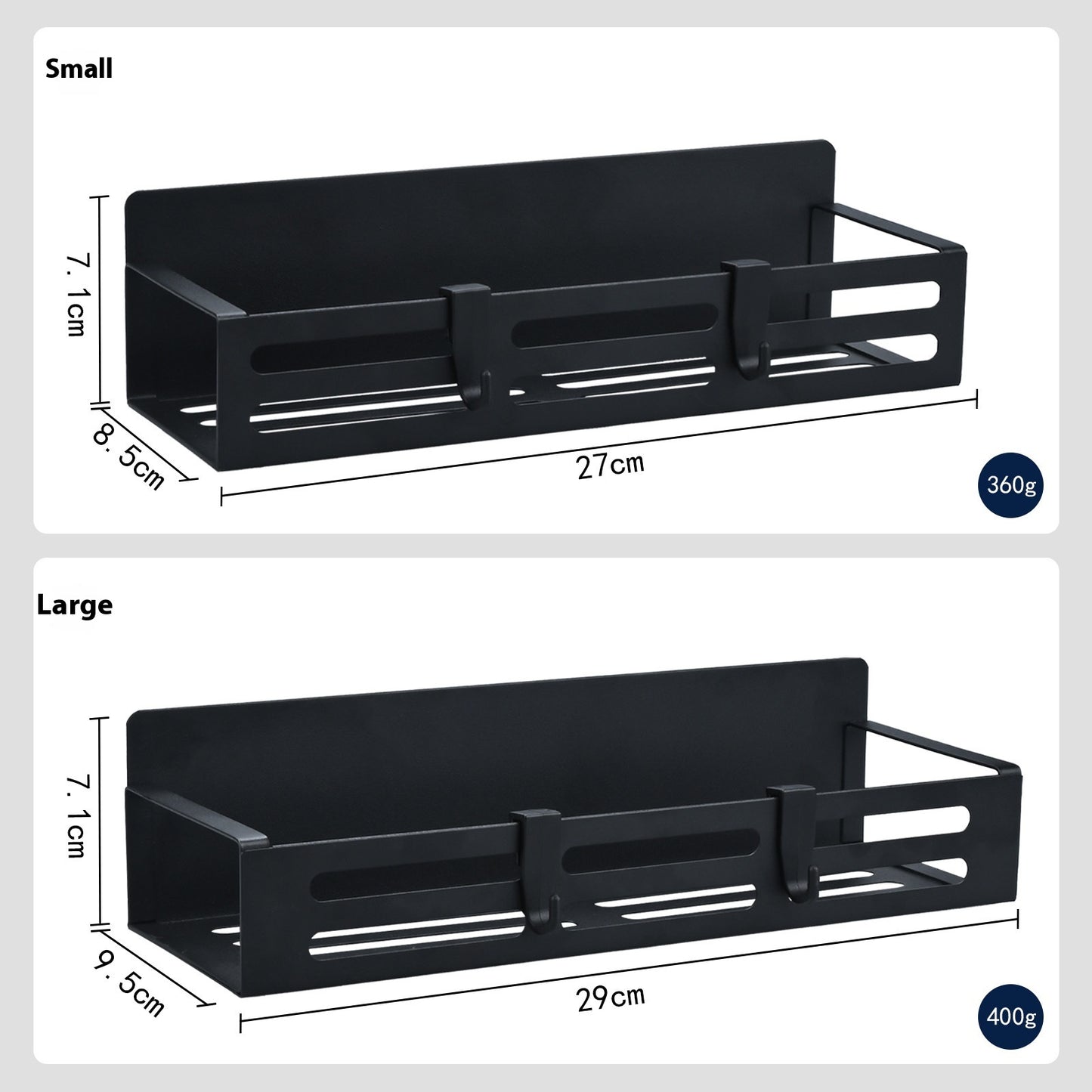 Magnetisk Förvaringshylla för Kylskåp: Väggmonterad Kryddorganisatör
