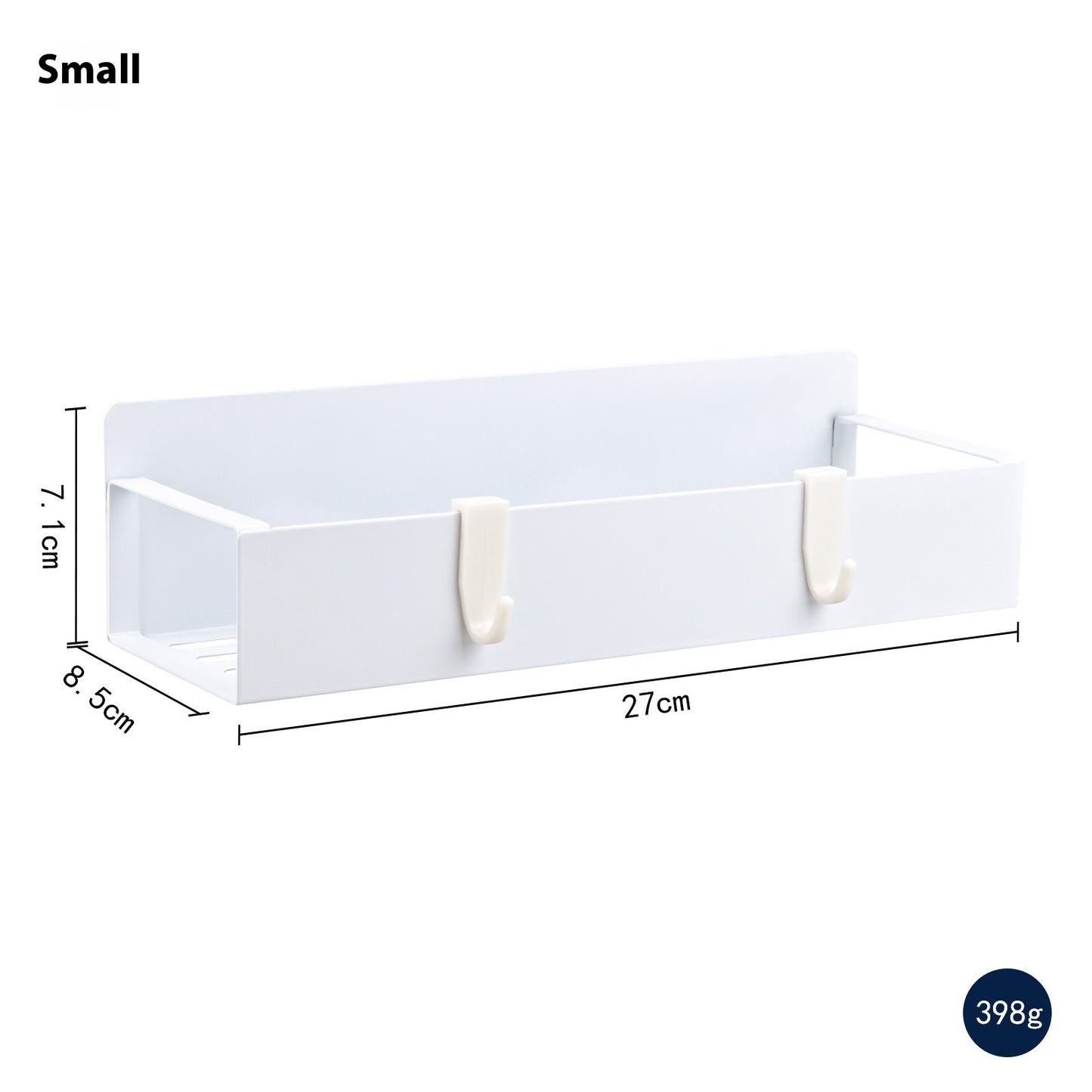 Magnetisk Förvaringshylla för Kylskåp: Väggmonterad Kryddorganisatör